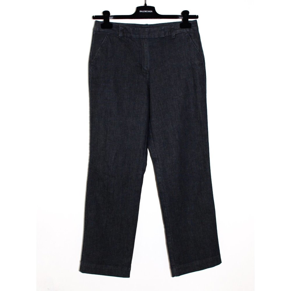 Talbots Dark Wash Straight-Leg Stretch Jeans